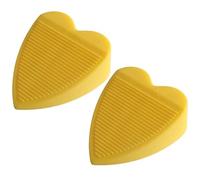 Porta fermaporta design antiscivolo su entrambi i lati, decorazione | Fermaporta a forma di cuore con design antiscivolo, ideale per decorare la stanza silenziosa e prevenire lo sbattimento della