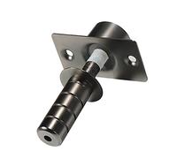 Porta, Fermaporta Invisibile Montato a Pavimento in Metallo Solido, con Montaggio a Vite, Spazio da 5 mm a 21 mm, for casa e Ufficio
