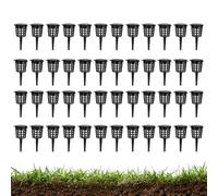 Porta fertilizzante - Consegna di nutrienti da 1,96 pollici | Supporto per la crescita in PP - Set di cestini per orchidee da 50 pezzi con copertura sicura e per vasi da giardino. Questo