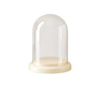 Porta Figurine Trasparente con Base Antiscivolo E Coperchio a Cupola per Conservazione su Scrivania Adatta a La Collezione , size to 4 , color to 4