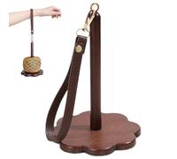 Porta filati da polso portatili - Supporto in legno per palle di filato - Con cinturino da polso, portatile per lavorare a maglia e uncinetto, artigianato per la casa, viaggi