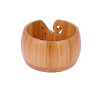 Porta filati fatto a mano, in legno, ciotola per riporre i filati, ciotola per riporre i filati, dispenser per filati, portatile, per lavorare a maglia e lana per principianti