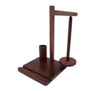 Porta filati in legno con supporto per telefono, supporto magnetico per gomitoli, supporto per filati in legno, regalo per gli amanti del lavoro a maglia o del mestiere