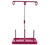 Porta Filo per Macchina da Cucire , Organizer a Tre Rocchetti in Plastica | Supporto Stabile, Montaggio Semplice, per Atelier e Sala Cucito, Organizzazione Efficiente degli Accessori