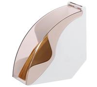 Porta filtro caffè con coperchio trasparente, contenitore per filtro caffè per filtri di carta a forma di cono o ventaglio, memorizza fino a 100 pezzi, organizer da bancone della cucina