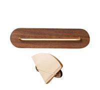 Porta filtro caffè cono forte autoadesivo | Organizer da parete per filtro da caffè, a forma di cono, per bar, negozi, cucine, panetterie, dessert, dormitorio