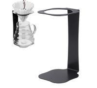 Porta filtro caffè - Porta goccia in acciaio per macchina da caffè | Stazione compatta con base per cucina, campeggio, casa, filtro, mulino, portatili