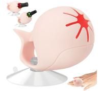 Porta flacone per smalto anti-rovesciamento, in silicone con ventosa, per manicure, accessori per la pittura delle unghie, organizer per unghie, Morbida gomma Nail Polish Bottle Holder