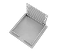 Porta Foglietti Adesivi con Cornici Trasparenti, Organizer per Liste di Controllo, per Appunti da 7,6 X 7,6 Cm, Ideale per Forniture per ufficio. ABS (GREY)