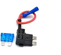 Porta for fusibile for auto da 12 V for piccole dimensioni RUBINETTO Adattatore con micro mini standard ATM Fusibile lama(Medium 15A)