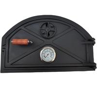 Porta forno a legna con maniglia sinistra - Sor pampa grill - Cod 31