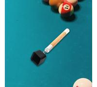 Porta gesso da biliardo, punteruolo 2 in 1, protegge il tuo gesso, custodia