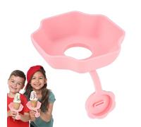Porta ghiacciolo, titolari di ghiacciolo per | Silicone riutilizzabile senza supporto per ghiaccioli a goccia - Supporto per dolcetti a freddo, supporto per bastoni di ghiaccio per esterni, ragazza