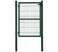 Porta Giardino Cancello Metallo Lucchetto Chiave Barriera V2Aox