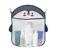 Porta giocattoli da bagno con rete porta giocattoli con ventose per vasca da bagno ad asciugatura rapida e lavabile, crea ordine in bagno per e bambini piccoli, 40 x 44 cm
