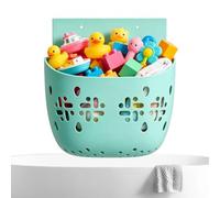 Porta Giochi Da Bagno In Silicone Pieghevole Autoportante Con E Drenaggio | Organizer A Parete Per Giocattoli Da Bagno Grande Adatto A Shampoo Bagnoschiuma Sapone Bagno Spiaggia E Piscina