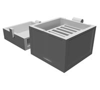 Porta Giochi per Nintendo Switch Design Minecraft Chest Stampato 3D