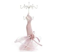 Porta gioielli, manichino, espositore per scarpe con tacco alto, layout leggero e compatto, adatto per l'esposizione e la conservazione di gioielli di molti tipi(Small Model)