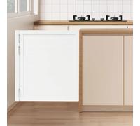 Porta Girevole in Legno massello per Bar - Porta Interna Semi-Aperta con Cerniere in Metallo, Alta 90/100 cm, Perfetta per la Cucina, Le Scale o la Parete divisoria dell'ingresso della camer