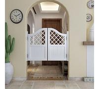 Porta Girevole in Legno massello Personalizzata per Bar, Tetto arcuato su Entrambi i Lati, Adatta per Bar Interni, Pub, saloni, terrazze, Bianca, 47x28 Pollici, Ideale per ristoranti e Bar.