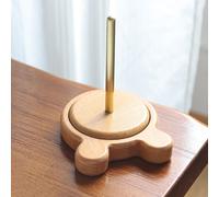 Porta gomitoli di legno Avvolgitore Nastro Porta matasse Porta matasse Dispenser