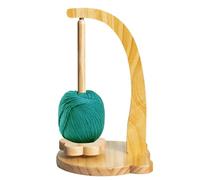 Porta gomitoli per Lavorare a Maglia, Porta gomitoli per Lavorare a Maglia, Supporto per Filati in Legno Magnetico Rotante, Filati per lavori Fai da Te, Porta Leggero