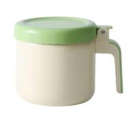 Porta-grasso da cucina, in acciaio inox, con filtro a rete fine, da cucina, conservazione del grasso, grande capacità per conservare olio e grasso da cucina