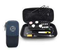 Porta guanti da golf, custodia per guanti da golf con Shaper rimovibile per guanti da golf, accessori da golf, borsa organizer per telefono, tee, strumenti divot e marcatori per palline per uomini e