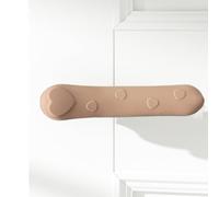 Porta Handle Grip, Door Handle Covers For House, Anti-Collision Protector Baby Safety Equipment, Heart Pattern For Flat Square Levers Home Living Room Bedroom Bathroom Hoy Days Winter
