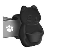 Porta Handle Stopper, Silicone Shock Absorbent Shield Cushion, Door Handle Stoppers Wall Protector, Cat Elephant Quiet Silencer Cover For Home Bedroom