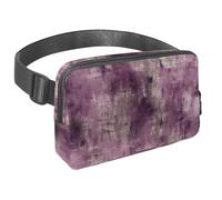 Porta i tuoi oggetti essenziali con stile con il nostro marsupio alla moda, perfetto per passeggiate, escursioni e ciclismo, texture blu vintage screziata, Multicolore#05, 1.5x9.0x5.9in/4x23x15cm