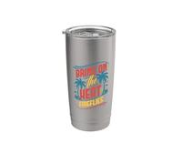 Porta il calore per le lucciole Fun Vibes Estate Bicchiere termico in acciaio inox doppia parete