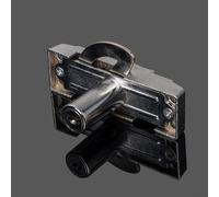 Porta in acciaio inox Porta da bagno in acciaio Barn Scorrevole ad angolo retto Fibbia di sicurezza Serratura per Armadio domestico per Mobili Pet a Cage