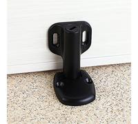 Porta in lega di zinco Aspirazione silenziosa Porta a ventosa non magnetica Touch Fermaporta superiore 1 pezzo(Gris)
