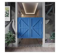 Porta in Legno Massello Bar Saloon Door, Porte Oscillanti, Porte del Caffè, Doppia Apertura Terrace Louver Gate Cancello, Portes Oscillanti for Bar/Ingresso.(D,W80xH90cm(31.49x35.43in))