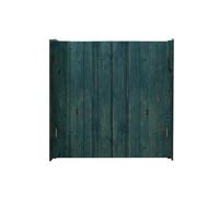 Porta in legno massello con chiusura automatica a mezza vita, porta divisoria con cerniere, altezza 90 cm for scale d'ingresso del negozio, corridoio, ristorante(Style 2,90x150cm)