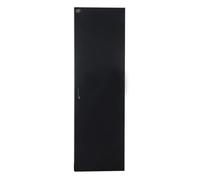 PORTA IN METALLO PIENO NERA PER ARMADI LINK 32U LARGHEZZA 600MM CON SERRATURA