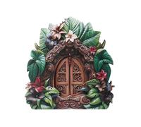 Porta in Miniatura - Porta da parete, Miniature da giardino delle fate in legno | Ornamenti da giardino, Porta degli alberi all'aperto, Patio, giardino, casa o casa o