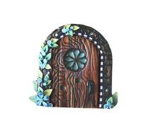 Porta in miniatura, Porta della fata - Mini Porta della fata Elfo - Porta Fata da Giardino in Legno, Accessori per la Casa Fariy dentro e fuori