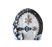Porta in miniatura, Porta delle fate | Mini porta delle fate degli elfi - da giardino in legno, accessori per la casa per la casa di Fariy all'interno e all'esterno
