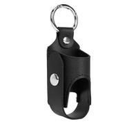 Porta inalatore per asma, custodia per inalatore a forma di L, custodia da trasporto con moschettone a clip, distanziatore per inalatore, in pelle PU, pratica custodia da viaggio per viaggi, uso