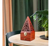 Porta incenso a cono Piramide Diffusore di incenso da cucina Scatola per