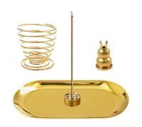 Porta Incenso A Cono - Supporto Per Coni E Bastoncini Incensi Con Raccoglitore Cenere - Strumenti Per Meditazione E Relax, Ornamento Da Tavolo Per Aromaterapia In Yoga Spa E Casa Del Tè
