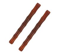 Porta Incenso e Robusto a Forma di Bambù Elegante, in Legno 2 Pezzi | Contenitore da Viaggio, Integrazione Aromaterapica, Previene Cenere Sparsa, Decorativo per Sala Yoga