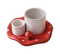 Porta Incenso E Salvia - Gresja per Bruciare Salvia Band | Candelatore Di Incenso Ceramico | Platone per Macchie Resistente Al Calore | Ash Bowl In Forma Di Fungo per Soggiorno