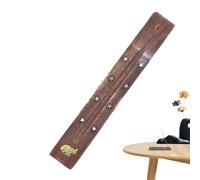 Porta incenso - Vassoio per incenso fatto a mano, in legno, porta profumi, elegante design in legno migliora l'esperienza, il portacenere mantiene pulito l'uso domestico per meditazione, relax