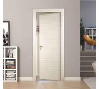 Porta interna battente in laminato Palissandro White con serratura e finitura CROMATA Misura passaggio 70 X 210 SPINTA DX