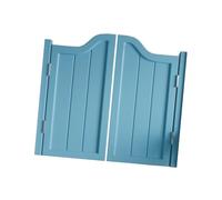 Porta interna oscillante a mezza altezza, recinzione con chiusura automatica altezza 90 cm, for decorazioni for la casa Bar Ristorante Negozio Ingresso Scale Partizione(Style 2,90x140cm)