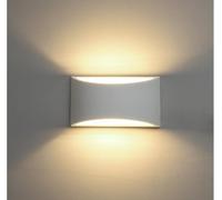 Porta Lampada Applique in Gesso da Parete Luce doppia luce G9 Moderno corridoio