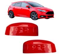 Porta Laterale Specchietto Cover Coperchio Dipinta Race Rosso Per Ford Focus